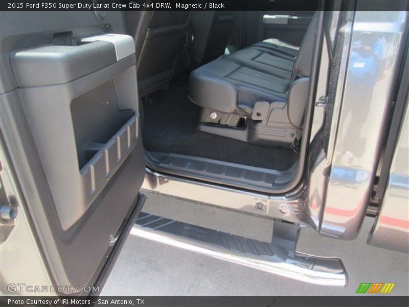 Magnetic / Black 2015 Ford F350 Super Duty Lariat Crew Cab 4x4 DRW