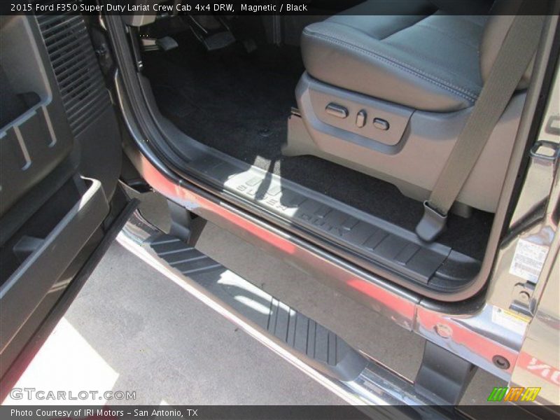 Magnetic / Black 2015 Ford F350 Super Duty Lariat Crew Cab 4x4 DRW