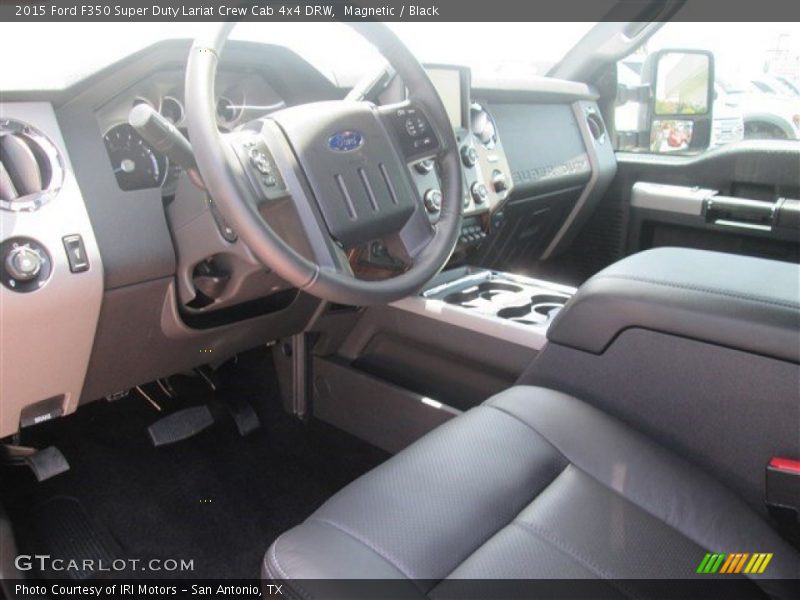 Magnetic / Black 2015 Ford F350 Super Duty Lariat Crew Cab 4x4 DRW