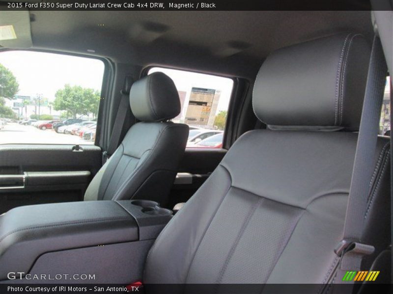 Magnetic / Black 2015 Ford F350 Super Duty Lariat Crew Cab 4x4 DRW