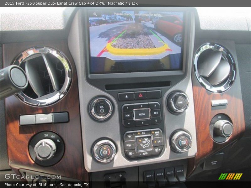 Magnetic / Black 2015 Ford F350 Super Duty Lariat Crew Cab 4x4 DRW