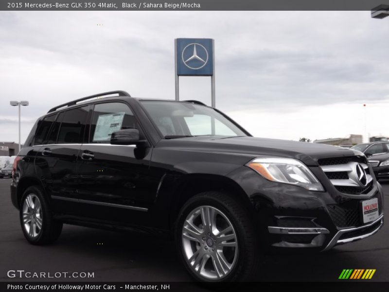 Black / Sahara Beige/Mocha 2015 Mercedes-Benz GLK 350 4Matic