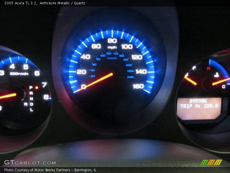 Anthracite Metallic / Quartz 2005 Acura TL 3.2
