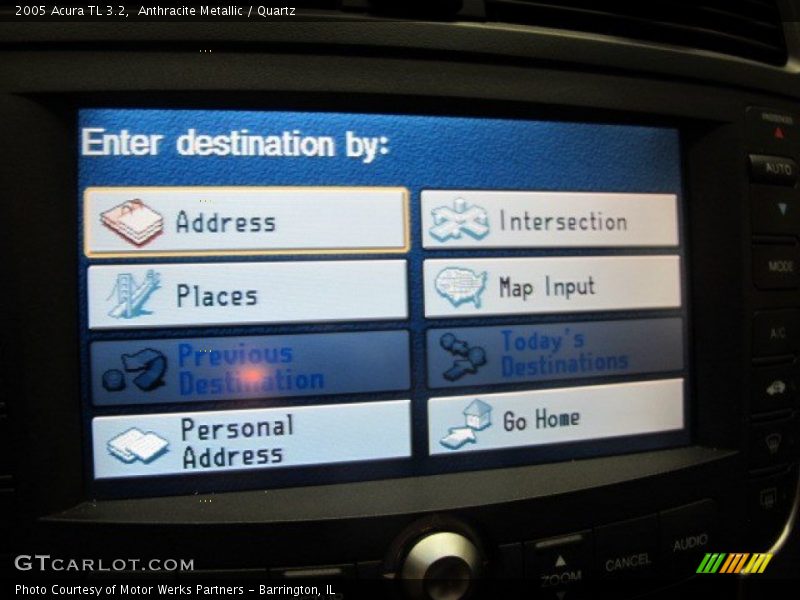 Anthracite Metallic / Quartz 2005 Acura TL 3.2