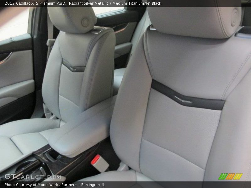 Radiant Silver Metallic / Medium Titanium/Jet Black 2013 Cadillac XTS Premium AWD