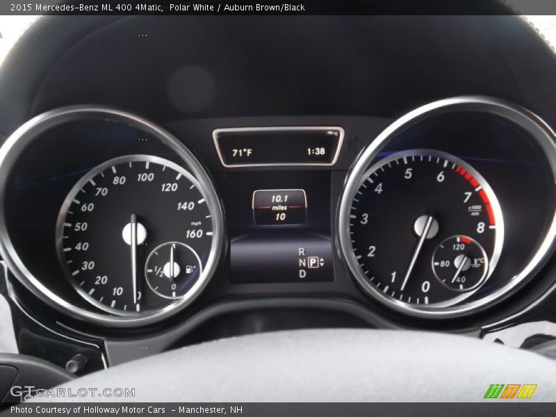  2015 ML 400 4Matic 400 4Matic Gauges