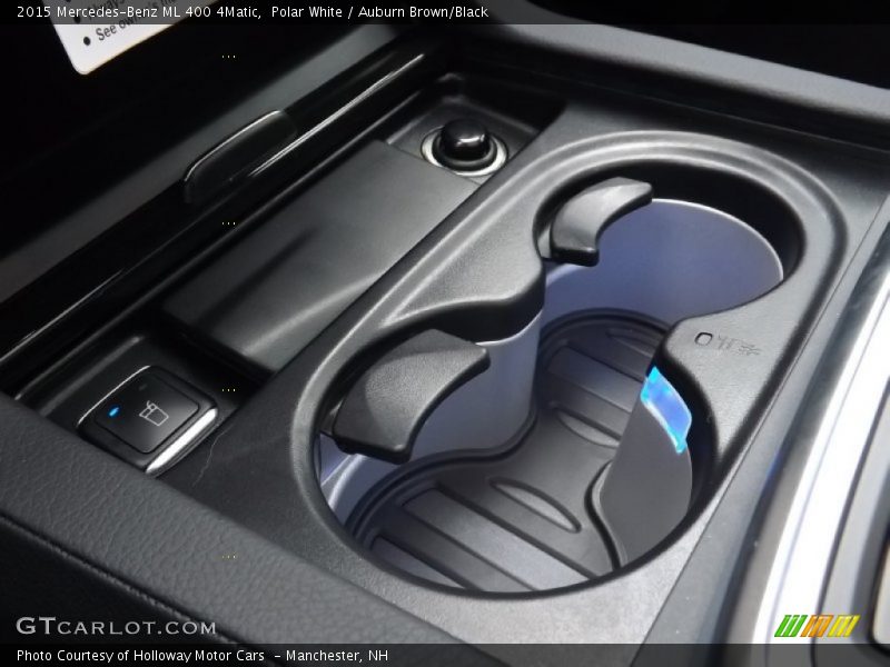 Polar White / Auburn Brown/Black 2015 Mercedes-Benz ML 400 4Matic