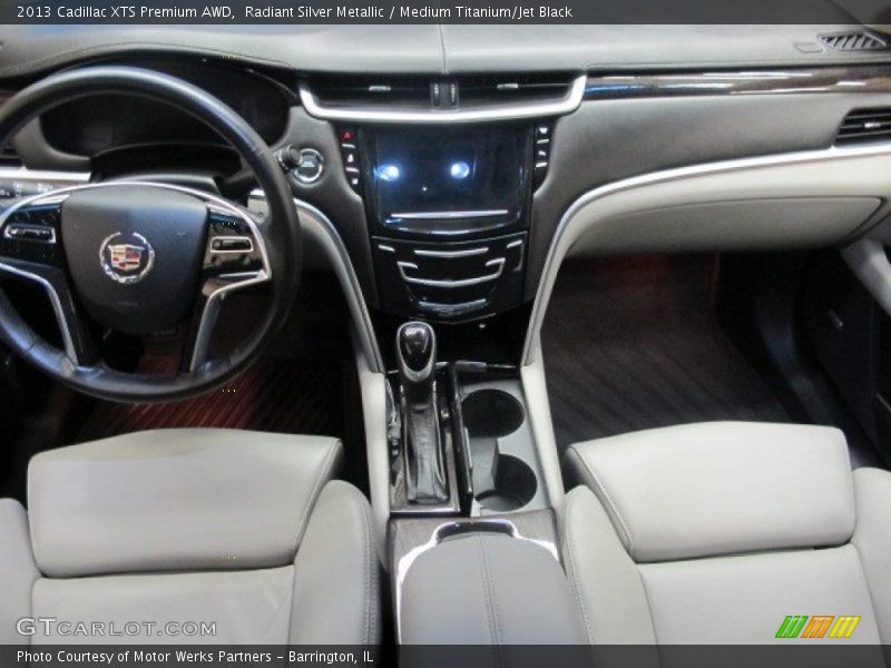 Radiant Silver Metallic / Medium Titanium/Jet Black 2013 Cadillac XTS Premium AWD