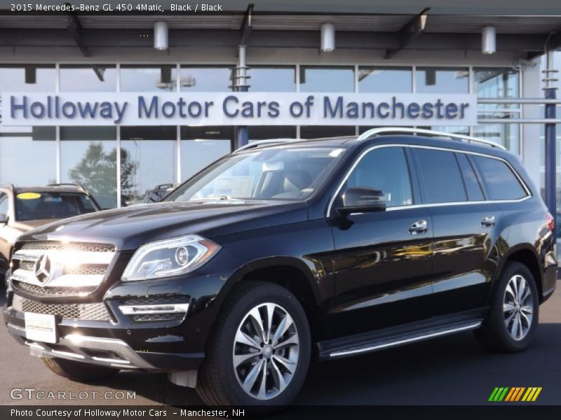 Black / Black 2015 Mercedes-Benz GL 450 4Matic