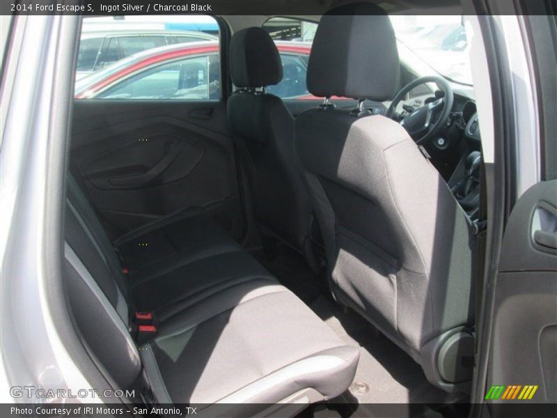 Ingot Silver / Charcoal Black 2014 Ford Escape S