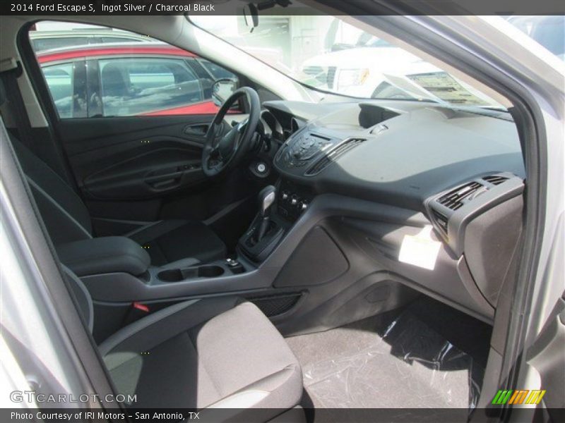 Ingot Silver / Charcoal Black 2014 Ford Escape S