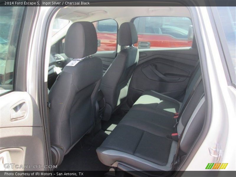 Ingot Silver / Charcoal Black 2014 Ford Escape S