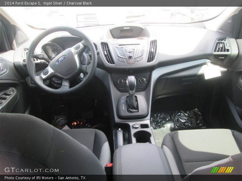 Ingot Silver / Charcoal Black 2014 Ford Escape S