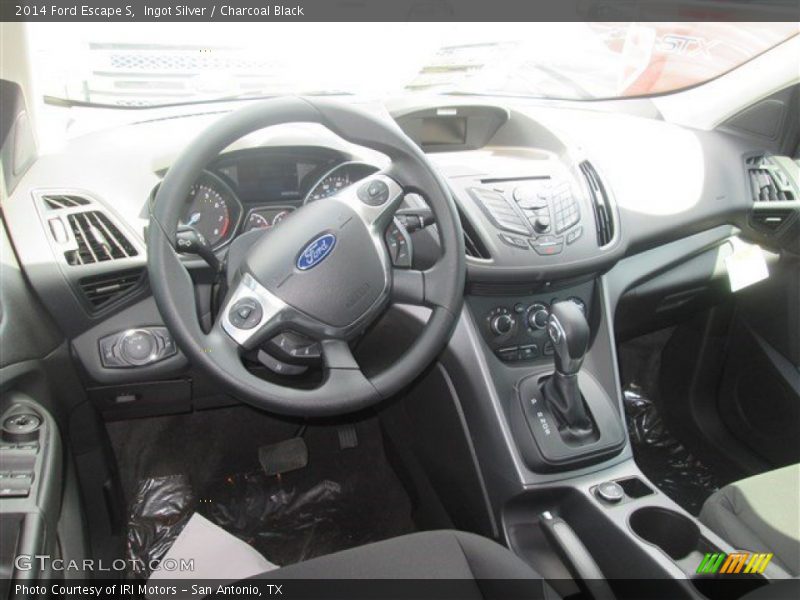 Ingot Silver / Charcoal Black 2014 Ford Escape S