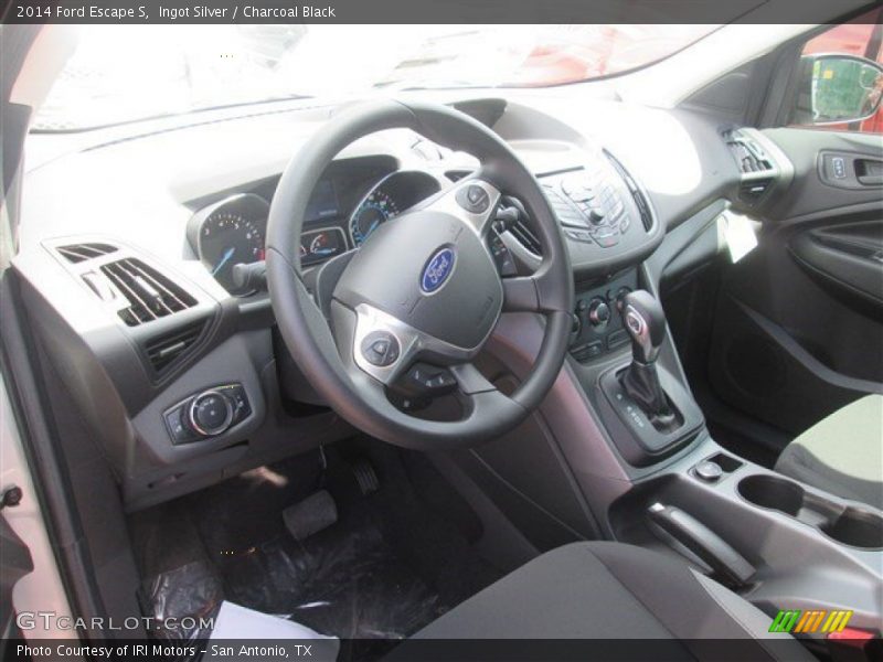 Ingot Silver / Charcoal Black 2014 Ford Escape S