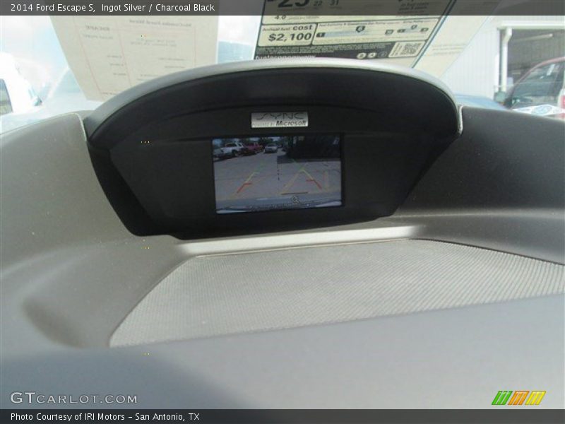 Ingot Silver / Charcoal Black 2014 Ford Escape S