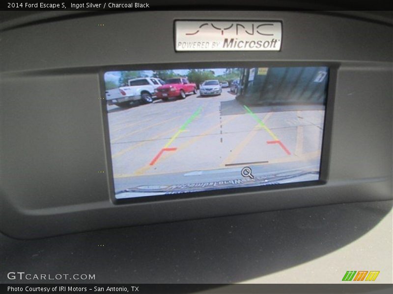 Ingot Silver / Charcoal Black 2014 Ford Escape S
