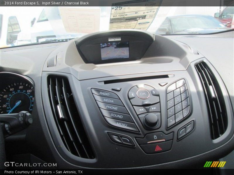 Ingot Silver / Charcoal Black 2014 Ford Escape S
