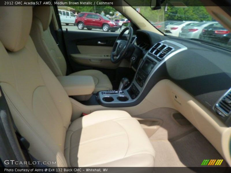 Medium Brown Metallic / Cashmere 2012 GMC Acadia SLT AWD