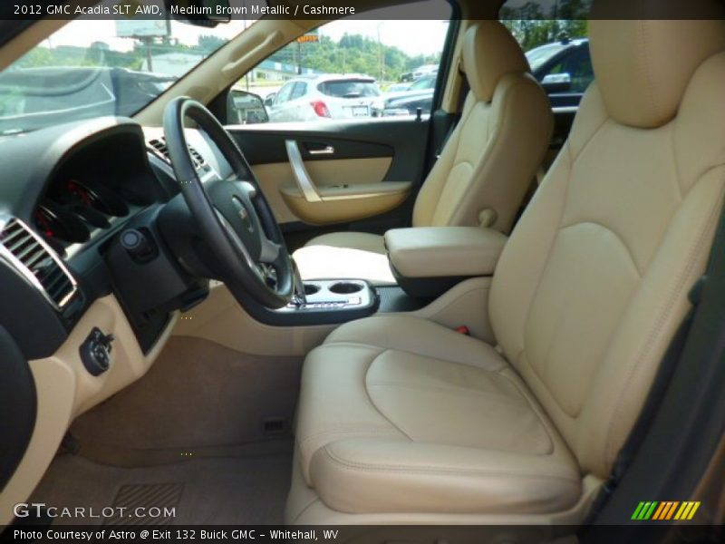 Medium Brown Metallic / Cashmere 2012 GMC Acadia SLT AWD