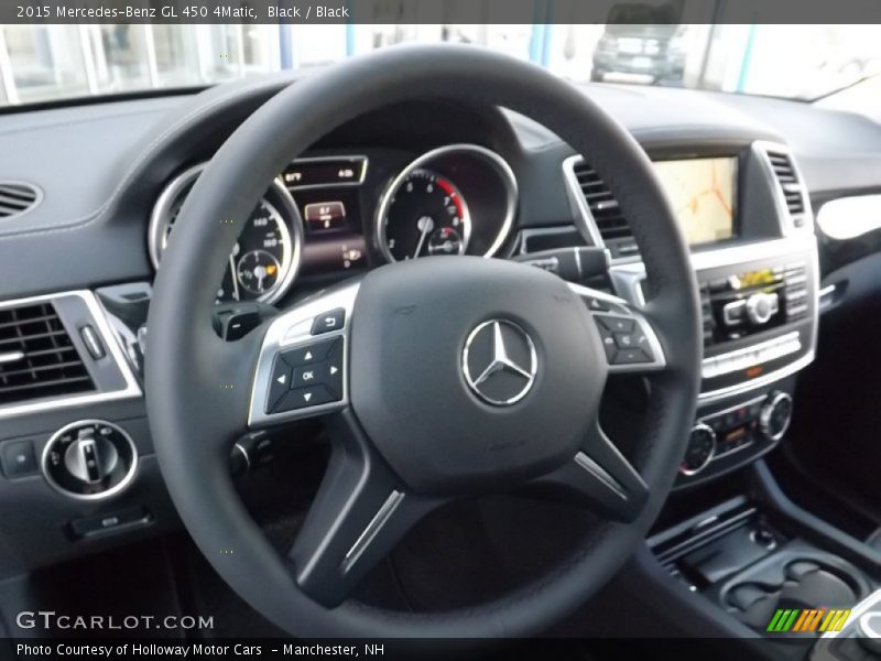 Black / Black 2015 Mercedes-Benz GL 450 4Matic