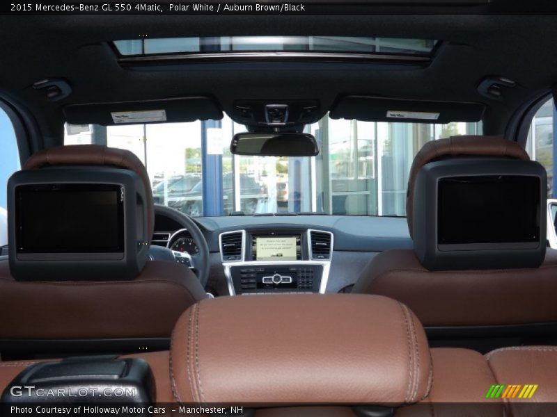 Polar White / Auburn Brown/Black 2015 Mercedes-Benz GL 550 4Matic