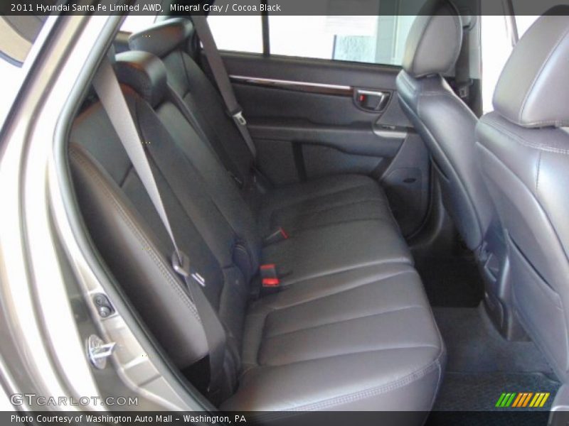 Mineral Gray / Cocoa Black 2011 Hyundai Santa Fe Limited AWD