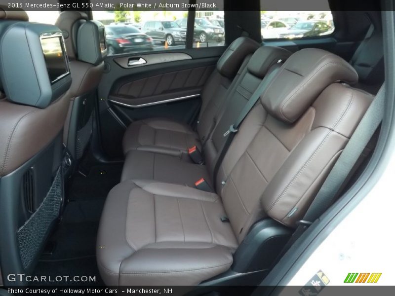 Rear Seat of 2015 GL 550 4Matic