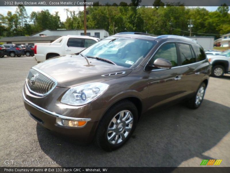 Cocoa Metallic / Cashmere 2012 Buick Enclave AWD