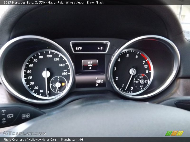  2015 GL 550 4Matic 550 4Matic Gauges