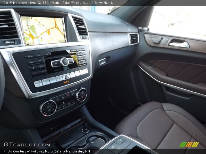 Polar White / Auburn Brown/Black 2015 Mercedes-Benz GL 550 4Matic