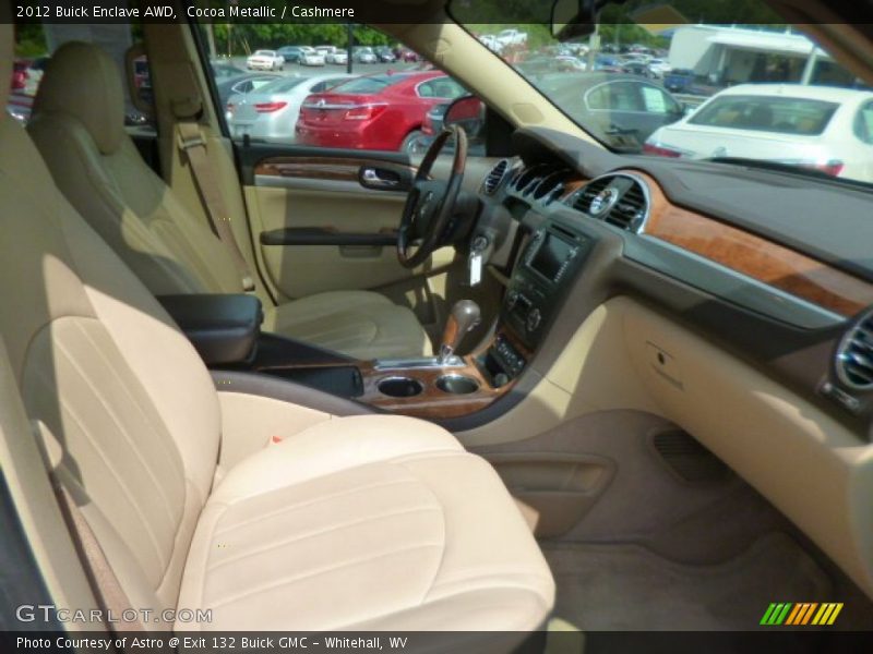 Cocoa Metallic / Cashmere 2012 Buick Enclave AWD