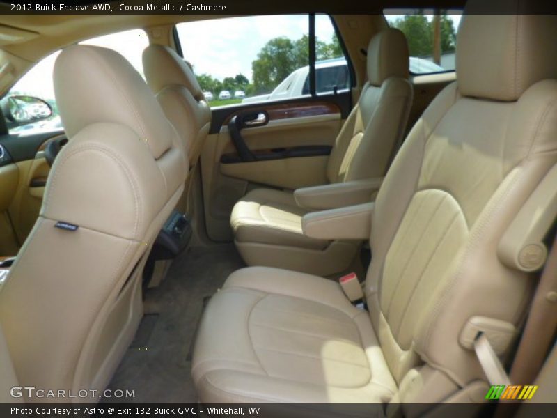 Cocoa Metallic / Cashmere 2012 Buick Enclave AWD