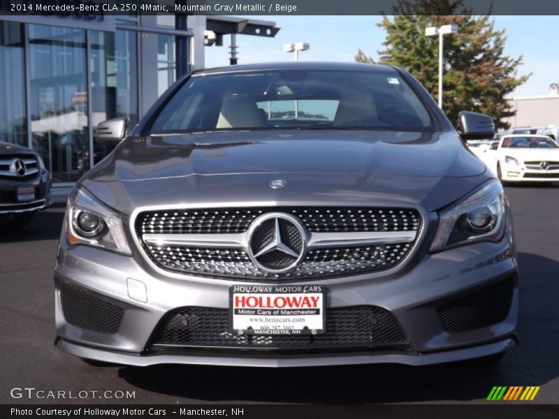 Mountain Gray Metallic / Beige 2014 Mercedes-Benz CLA 250 4Matic