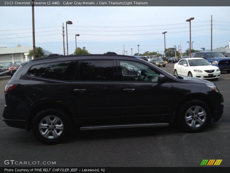 Cyber Gray Metallic / Dark Titanium/Light Titanium 2013 Chevrolet Traverse LS AWD