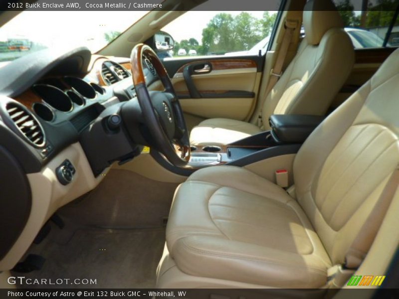 Cocoa Metallic / Cashmere 2012 Buick Enclave AWD
