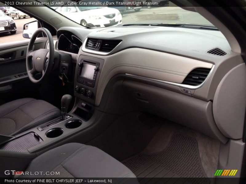 Cyber Gray Metallic / Dark Titanium/Light Titanium 2013 Chevrolet Traverse LS AWD