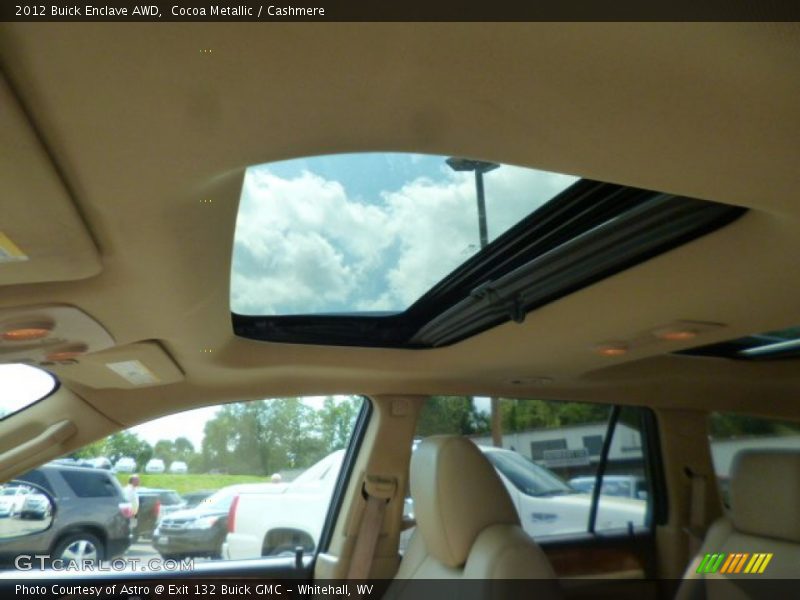 Cocoa Metallic / Cashmere 2012 Buick Enclave AWD