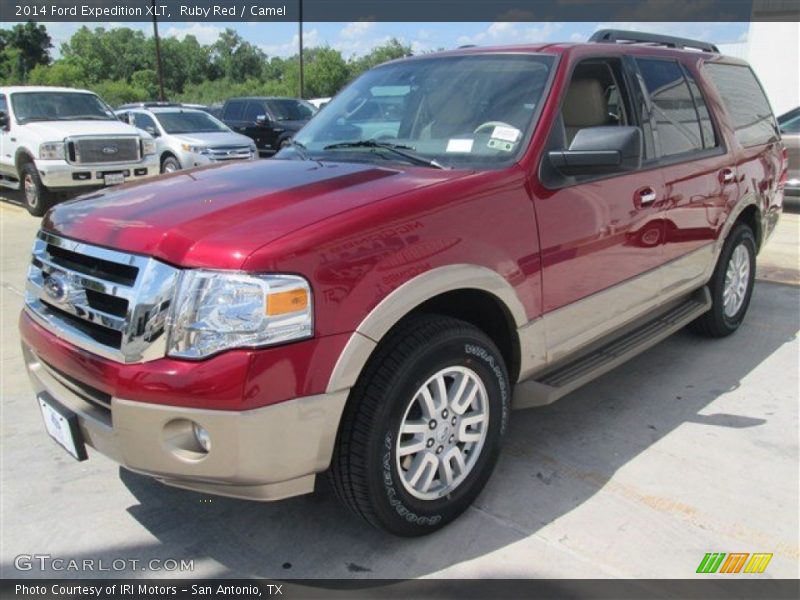 Ruby Red / Camel 2014 Ford Expedition XLT