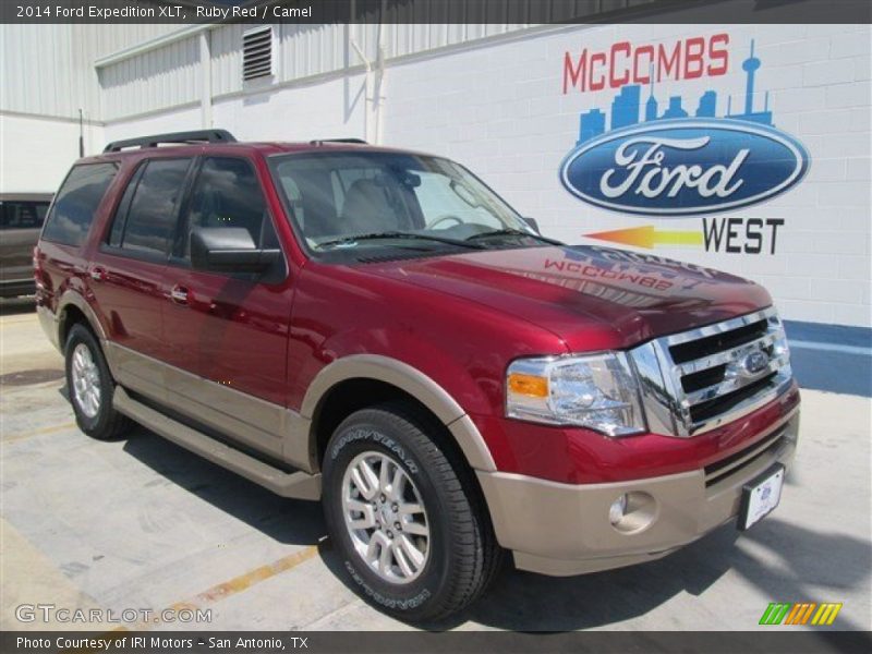 Ruby Red / Camel 2014 Ford Expedition XLT