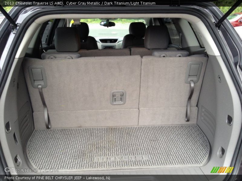 Cyber Gray Metallic / Dark Titanium/Light Titanium 2013 Chevrolet Traverse LS AWD