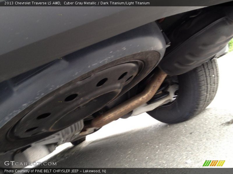 Cyber Gray Metallic / Dark Titanium/Light Titanium 2013 Chevrolet Traverse LS AWD