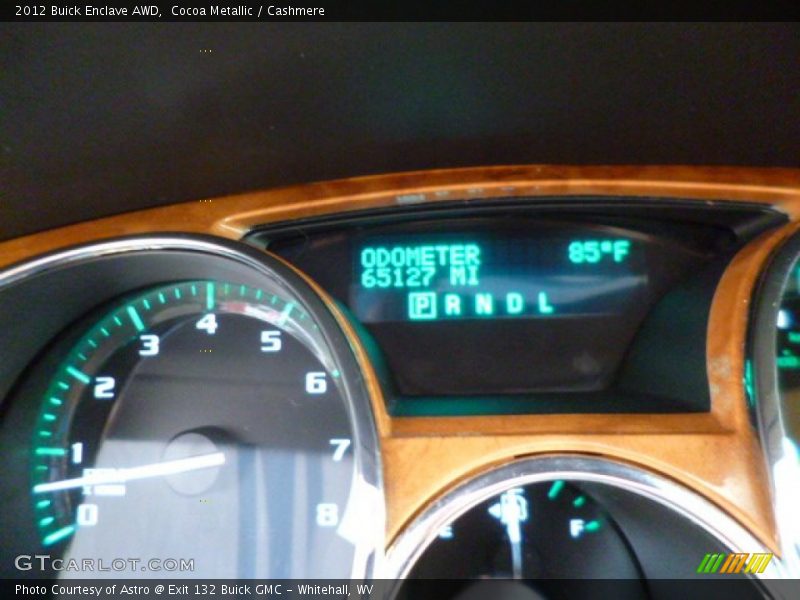 Cocoa Metallic / Cashmere 2012 Buick Enclave AWD