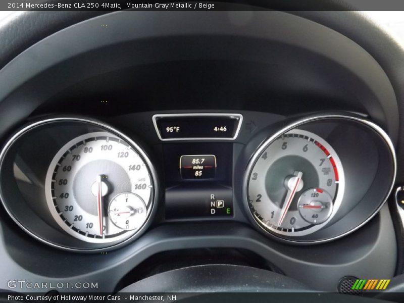Mountain Gray Metallic / Beige 2014 Mercedes-Benz CLA 250 4Matic