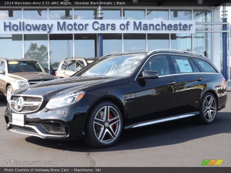 Obsidian Black Metallic / Black 2014 Mercedes-Benz E 63 AMG Wagon