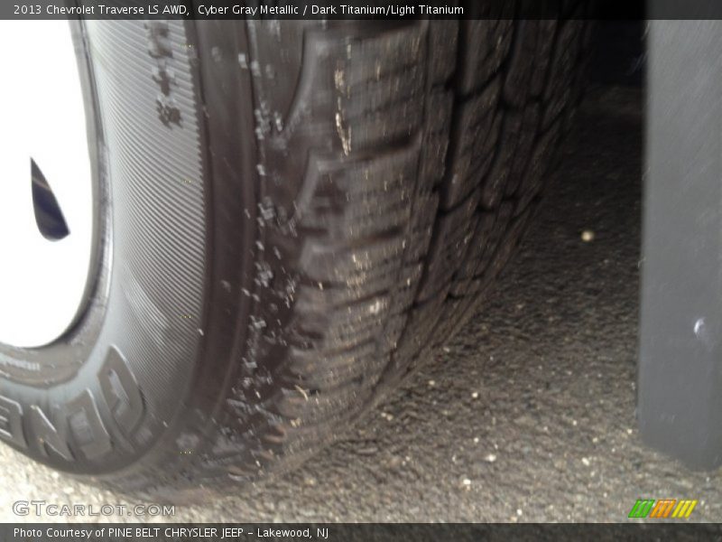 Cyber Gray Metallic / Dark Titanium/Light Titanium 2013 Chevrolet Traverse LS AWD