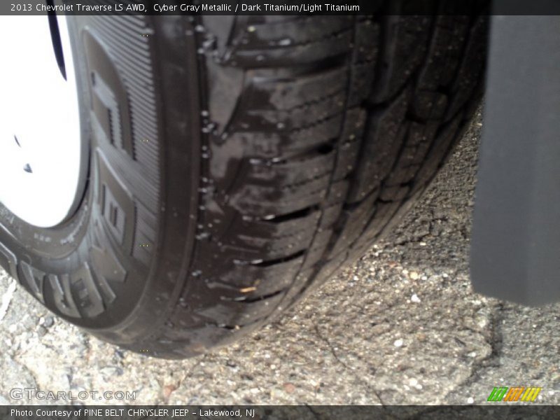Cyber Gray Metallic / Dark Titanium/Light Titanium 2013 Chevrolet Traverse LS AWD
