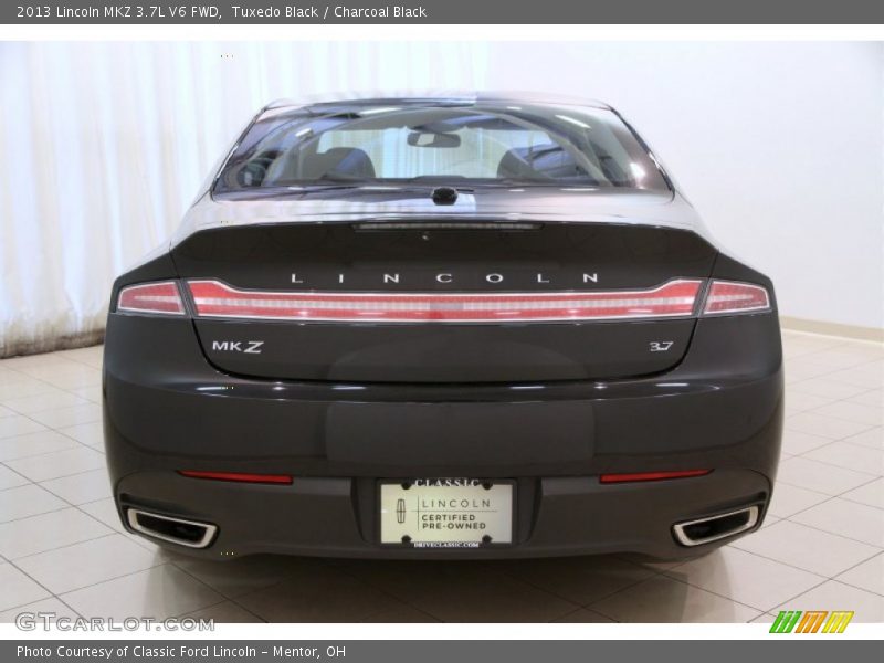 Tuxedo Black / Charcoal Black 2013 Lincoln MKZ 3.7L V6 FWD