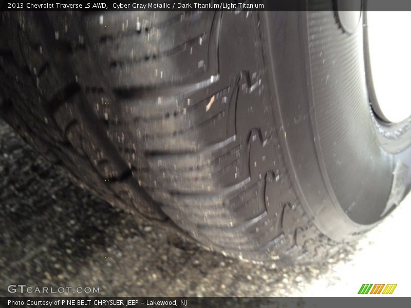 Cyber Gray Metallic / Dark Titanium/Light Titanium 2013 Chevrolet Traverse LS AWD