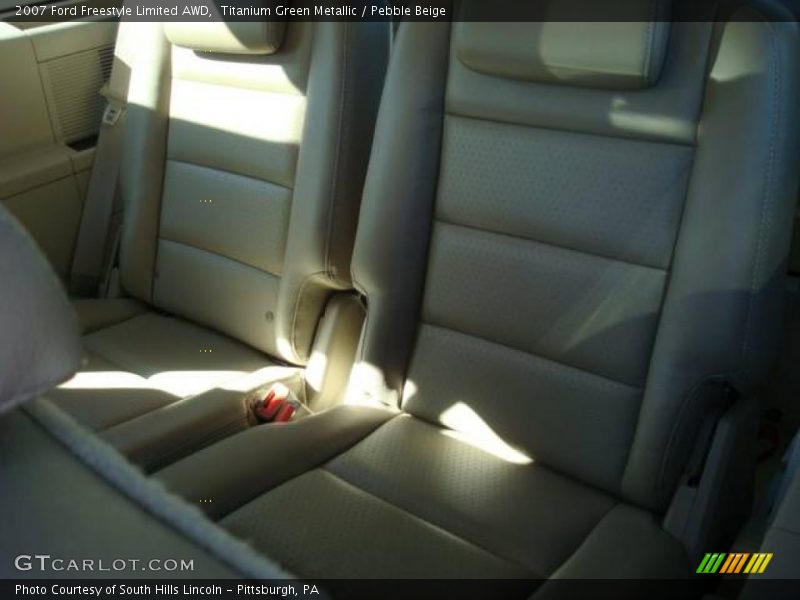 Titanium Green Metallic / Pebble Beige 2007 Ford Freestyle Limited AWD